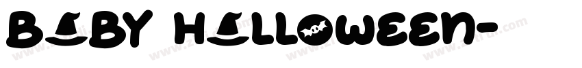 Baby Halloween字体转换